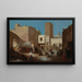 Cortège de mariage - Victor Eeckhout — ingelijst kunstwerk aan de muur