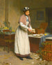 De oestervissersvrouw - Victor Gabriel Gilbert — weergave van het kunstwerk