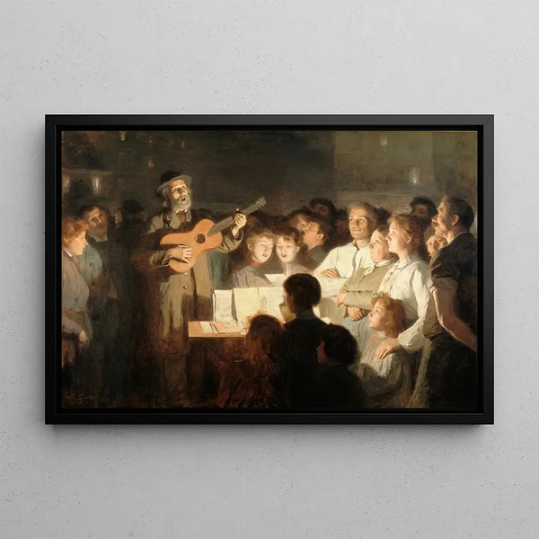 Victor Gabriel Gilbert - Le marchand de chansons.webp