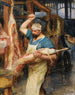 De Slager - Victor Gabriel Gilbert — weergave van het kunstwerk