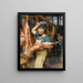 De Slager - Victor Gabriel Gilbert — ingelijst kunstwerk aan de muur