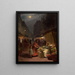 De fruitverkoper - Victor Gabriel Gilbert — ingelijst kunstwerk aan de muur