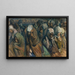 Emigranten - Victor Hageman — ingelijst kunstwerk aan de muur