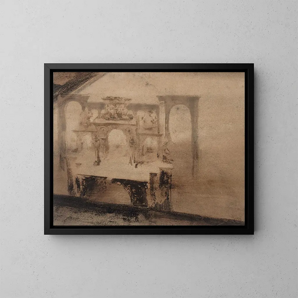 Renaissance Architecture 1847-1850 - Victor Hugo — framed artwork on a wall