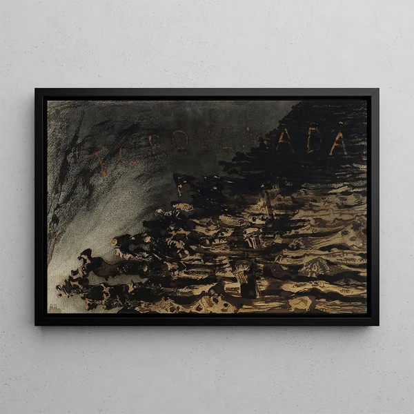 Torquemada - Victor Hugo — ingelijst kunstwerk aan de muur