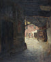 The porch of the Cheval Blanc inn on Mazet street - Victor Marec — artwork view