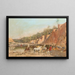 Repos pour l'eau - Victor Pierre Huguet — ingelijst kunstwerk aan de muur
