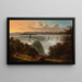 Watervallen van de Niagara - Victor de Grailly — ingelijst kunstwerk aan de muur