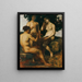 compositie figuratief - Victor zur Helle — ingelijst kunstwerk aan de muur