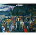 Reproductie van het schilderij Levendige Kleuren - Wassily Kandinsky