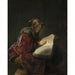 Reproduction of the painting Old woman reading - Rembrandt van Rijn