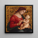 Maagd met Kind - Luca Signorelli — ingelijst kunstwerk aan de muur