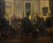 Onder de kunstenaars - Viggo Johansen — weergave van het kunstwerk