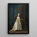 van de weduwekoningin Juliane Marie - Vigilius Eriksen — ingelijst kunstwerk aan de muur