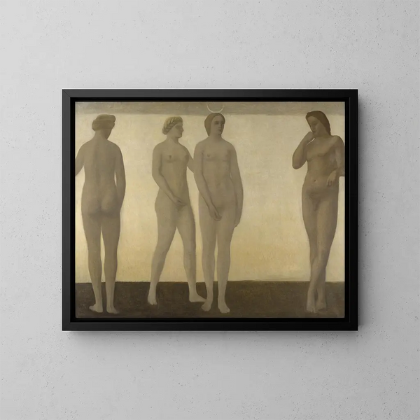 Artémis - Vilhelm Hammershøi — ingelijst kunstwerk aan de muur