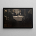 Vijf portretten - Vilhelm Hammershøi — ingelijst kunstwerk aan de muur