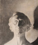 van H. W. Bissen's buste van H. C. Andersen - Vilhelm Hammershøi — weergave van het kunstwerk