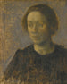 Ida - Vilhelm Hammershøi — weergave van het kunstwerk