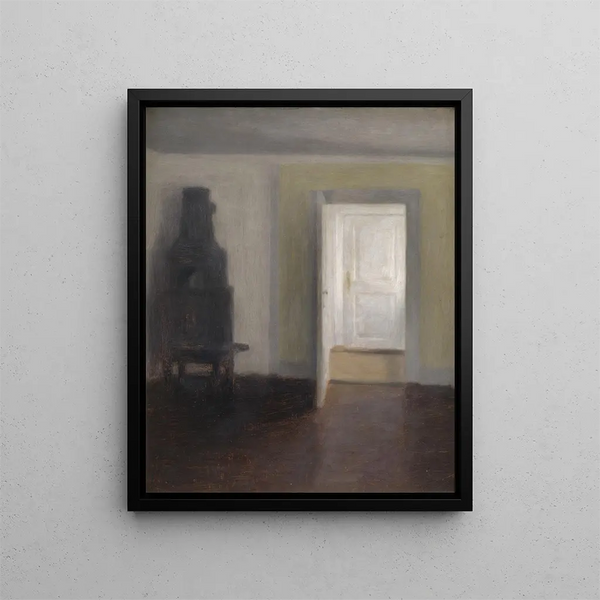 Vilhelm Hammershi - Interior An Old Stove.webp