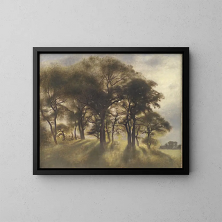 Vilhelm Hammershi - Near Fortunen Jgersborg Deer Park North of Copenhagen.webp