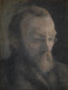 L'historicus van de kunst Karl Madsen, later directeur van het Statens Museum for Kunst - Vilhelm Hammershøi — weergave van het kunstwerk