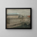 Vue du palais de Christiansborg en fin d'automne - Vilhelm Hammershøi — ingelijst kunstwerk aan de muur