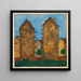 Villages de travailleurs - Karl Wiener — ingelijst kunstwerk aan de muur