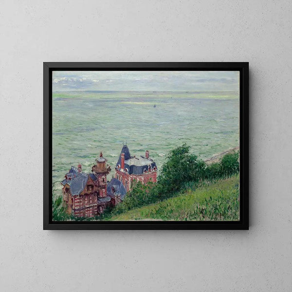Villas à Trouville - Gustave Caillebotte | Reproduction Tableau Décoration murale affiche copie