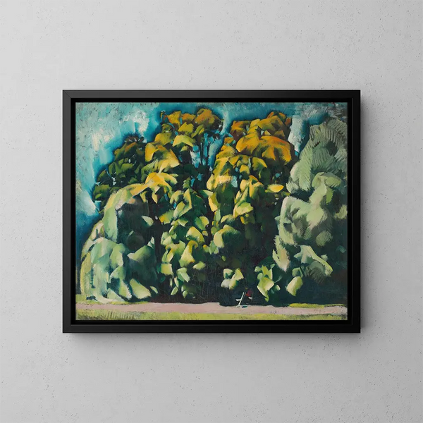 Parc - Vilmos Aba-Novák — framed artwork on a wall