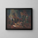 Smanie - Vilmos Aba-Novák — framed artwork on a wall