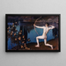L'Archer - Vin Blomstedt — ingelijst kunstwerk aan de muur