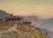 Lever de soleil sur un village alpin - Vincent Blatter — weergave van het kunstwerk