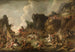 van de Farao en zijn leger dat in de Rode Zee wordt verzwolgen - Vincent Malo — weergave van het kunstwerk