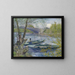 Reproduction of the painting Spring Fishing, Clichy Bridge (Asnières) - Vincent van Gogh