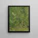 Tuin met vlinders - Vincent van Gogh — ingelijst kunstwerk aan de muur
