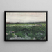 Landschap met kruiwagen - Vincent van Gogh — ingelijst kunstwerk aan de muur