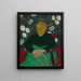 Madame Roulin wiegt de wieg De wiegster - Vincent van Gogh — ingelijst kunstwerk aan de muur