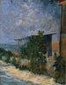 Refuge in Montmartre - Vincent van Gogh — weergave van het kunstwerk