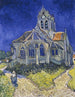 L'église d'Auvers-sur-Oise vue depuis le chevet - Vincent van Gogh — weergave van het kunstwerk