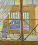 Uitzicht op een slagerij - Vincent van Gogh — weergave van het kunstwerk
