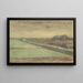 Prairies près de Rijswijk et le Schenkweg - Vincent van Gogh — ingelijst kunstwerk aan de muur