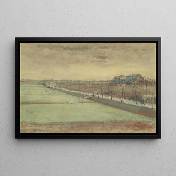 Vincent van Gogh - Weilanden bij Rijswijk en de Schenkweg.webp
