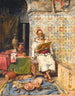 Een goed boek lezen - Vicente March — weergave van het kunstwerk