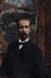 Portret van senator Giuseppe Pellegrino - Vincenzo Irolli — weergave van het kunstwerk