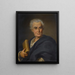 Portret van Appiano Buonafede - Vincenzo Milione — ingelijst kunstwerk aan de muur