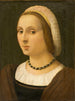 Portret van een dame - Vincenzo Tamagni — weergave van het kunstwerk