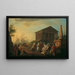 Het Offer van Polyxène - Vinzenz Fischer — ingelijst kunstwerk aan de muur