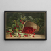 Frambozen - Virginia Granberry — ingelijst kunstwerk aan de muur