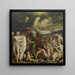 Visie van de profeet Ezechiël - Quentin Massys — ingelijst kunstwerk aan de muur