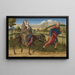 De Vlucht naar Egypte - Vittore Carpaccio — ingelijst kunstwerk aan de muur